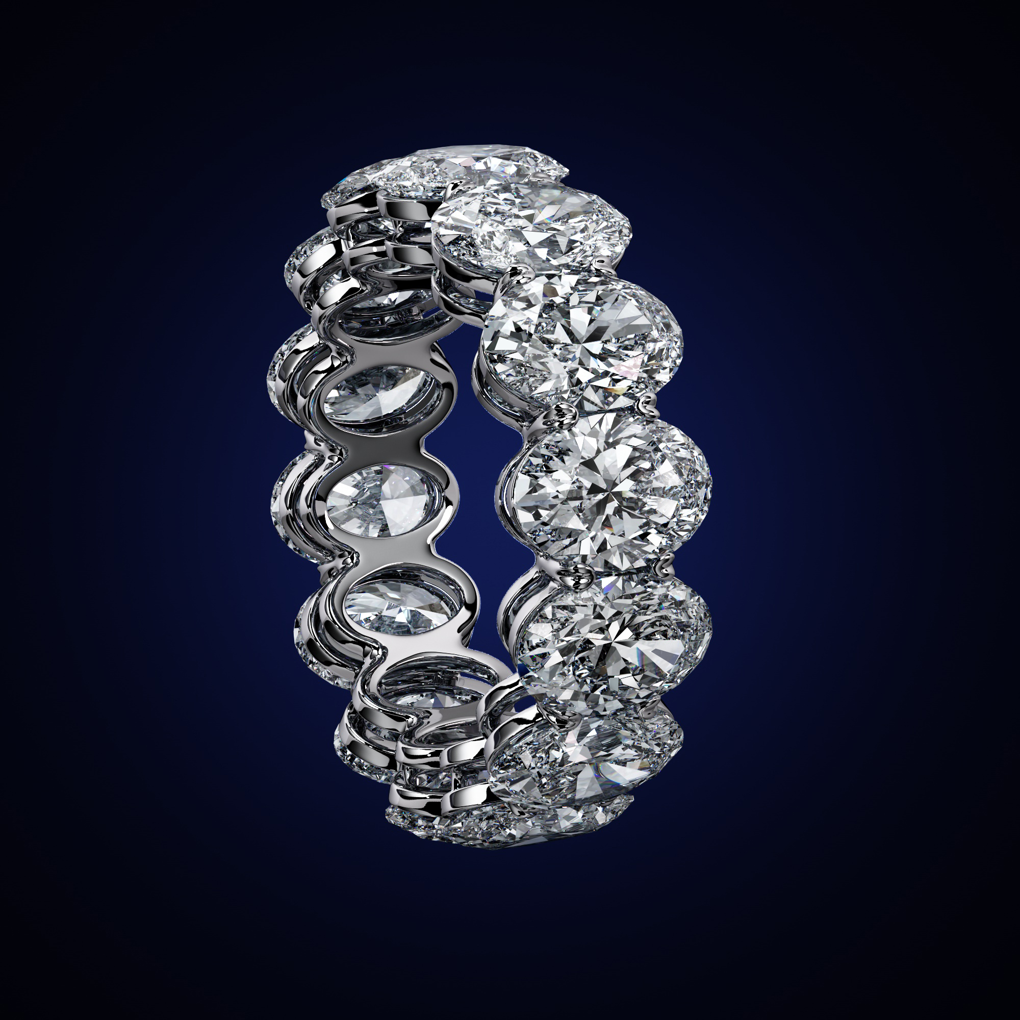 Eternal bridal wedding band – classic collection